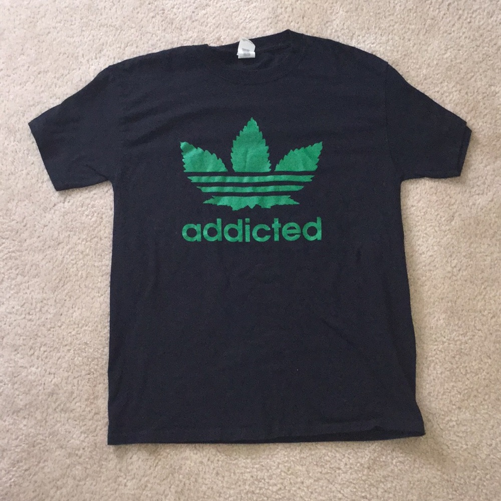 Adidas ''addicted'' shirt